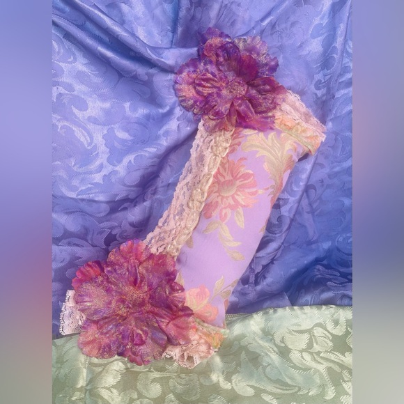 Hand Crafted Tea Flower Mysteries Gypsy Bottles &Pillow Set Passion Flower Aroma - Picture 7 of 10